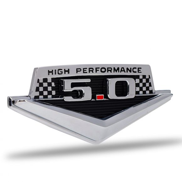 5.0 Emblem & High Performance Badge
